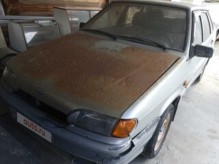 2007 Lada (ВАЗ) 2115, серебристый, 100000 рублей, вид 3
