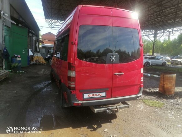 2007 Mercedes-Benz Sprinter, красный, 1450000 рублей - вид 3