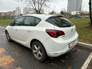 2012 Opel Astra J Рестайлинг, белый, 610000 рублей, вид 4