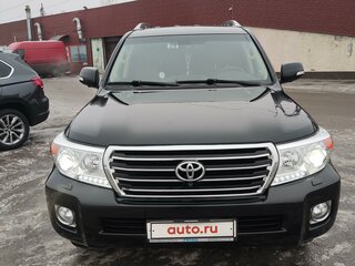 2014 Toyota Land Cruiser 200 Series Рестайлинг 1, чёрный, 4390000 рублей, вид 1