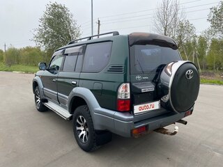 2001 Toyota Land Cruiser Prado 90 Series Рестайлинг, зелёный, 1680000 рублей, вид 5