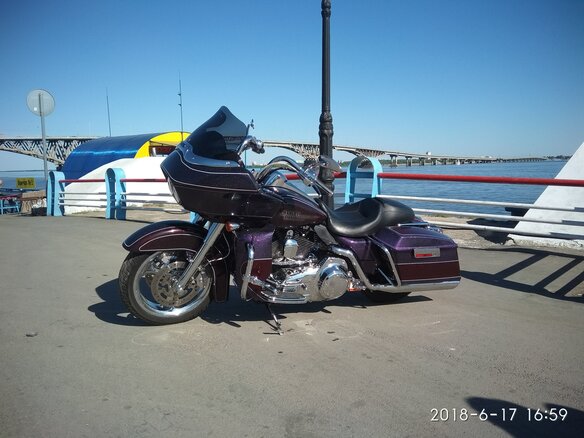 2008 Harley-Davidson Road Glide, фиолетовый