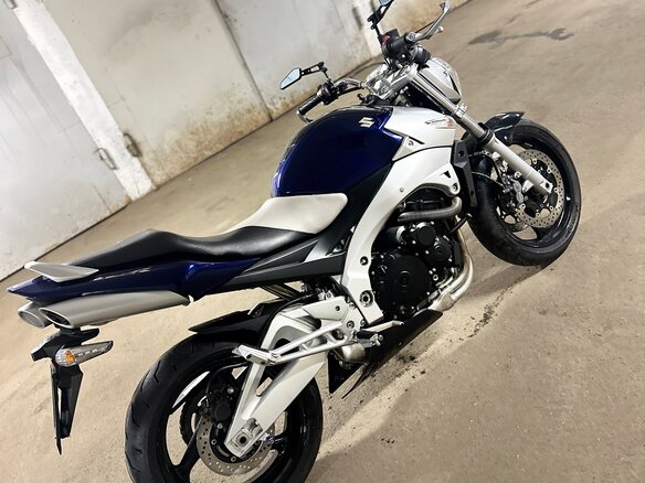 2007 Suzuki GSR 600, синий - вид 7