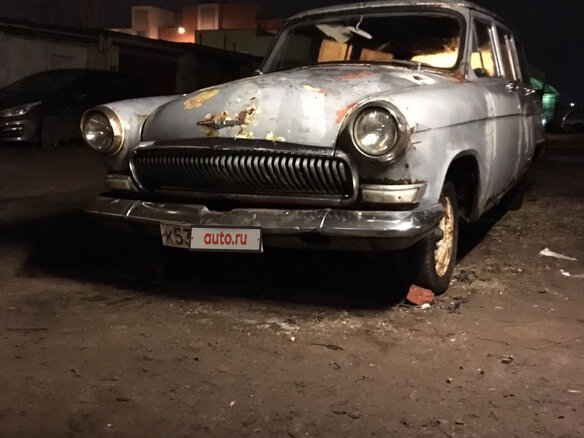 1962 ГАЗ 22 «Волга», серый - вид 1
