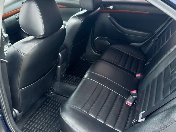 2008 Toyota Avensis II Рестайлинг, синий, 895000 рублей - вид 11