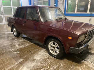 2008 Lada (ВАЗ) 2107, красный, 155000 рублей, вид 1