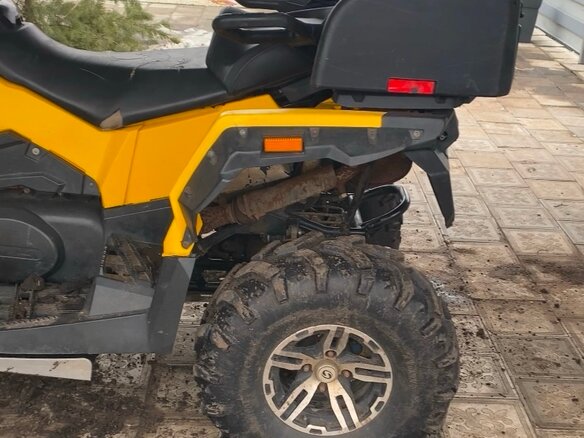 2016 Stels ATV-650 Guepard ST, жёлтый, 600000 рублей - вид 2