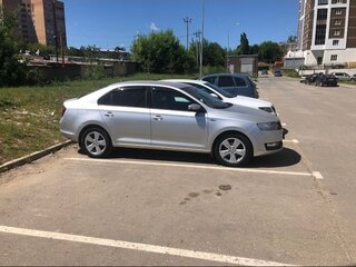2019 Skoda Rapid I Рестайлинг, серебристый, 1300000 рублей, вид 1