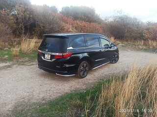 2016 Honda Odyssey V, чёрный, 2500000 рублей, вид 4