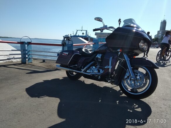2008 Harley-Davidson Road Glide, фиолетовый - вид 10