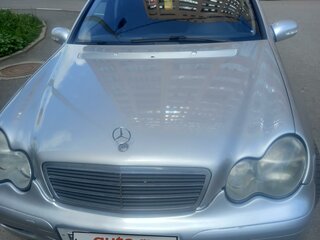 2002 Mercedes-Benz C-Класс 180 II (W203), серебристый, 580000 рублей, вид 3