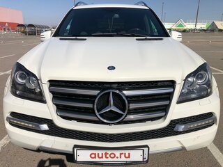 2012 Mercedes-Benz GL-Класс 350 I (X164) Рестайлинг, белый, 2380000 рублей, вид 4