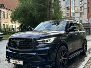 2018 Infiniti QX80 I Рестайлинг 2, синий, 8200000 рублей, вид 1