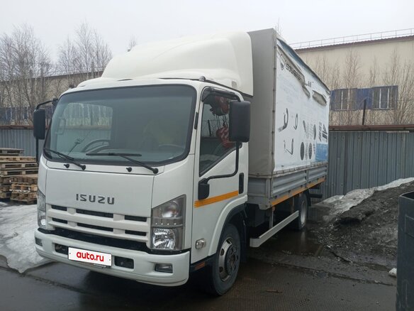 2017 Isuzu Elf (N-series), белый, 3300000 рублей - вид 4