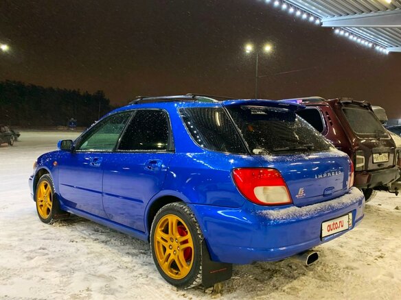 2000 Subaru Impreza II, синий, 585000 рублей - вид 5