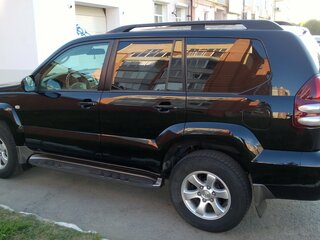 2007 Toyota Land Cruiser Prado 120 Series, чёрный, 2200000 рублей, вид 3