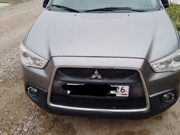 2010 Mitsubishi ASX I, серый, 900000 рублей