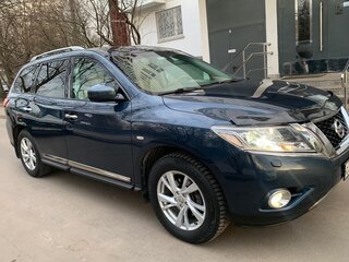 2014 Nissan Pathfinder IV, синий, 1650000 рублей, вид 1