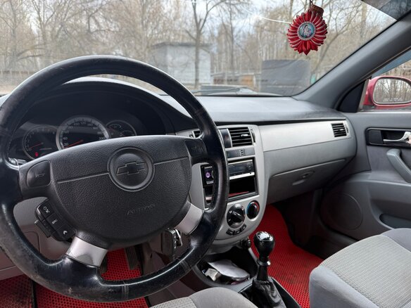 2007 Chevrolet Lacetti I, красный, 450000 рублей - вид 6
