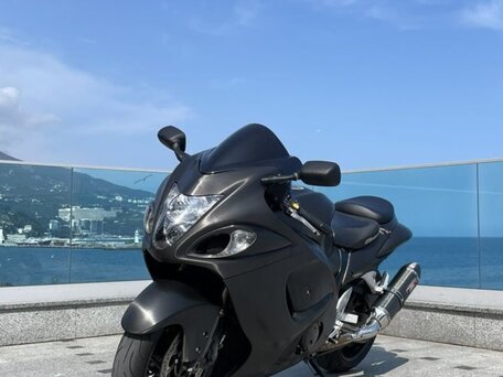2009 Suzuki GSX 1300 R Hayabusa, чёрный, 1250000 рублей, вид 1