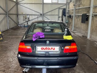 2003 BMW 3 серии 320i IV (E46) Рестайлинг, чёрный, 850000 рублей, вид 4