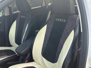 2023 Lada (ВАЗ) Vesta I Рестайлинг (NG), белый, 1500000 рублей, вид 3