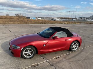 2006 BMW Z4 I (E85/E86) Рестайлинг, красный, 2400000 рублей, вид 5