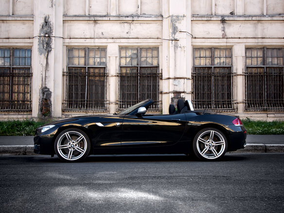 2010 BMW Z4 35is II (E89), чёрный - вид 1