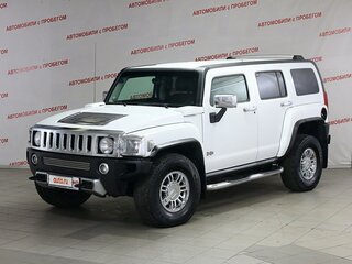 2008 Hummer H3, белый, 3000000 рублей, вид 1