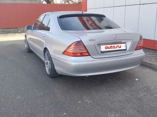 2003 Mercedes-Benz S-Класс 350 IV (W220) Рестайлинг, серебристый, 1150000 рублей, вид 5