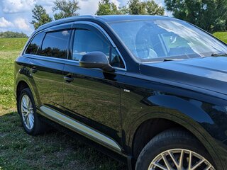 2017 Audi Q7 II (4M), синий, 4300000 рублей, вид 3
