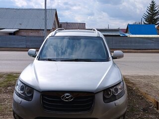 2011 Hyundai Santa Fe II Рестайлинг, серебристый, 1650000 рублей, вид 1