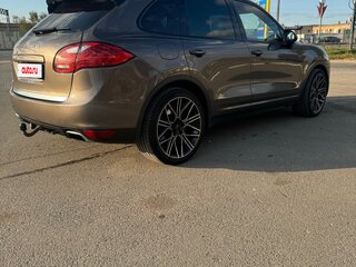2013 Porsche Cayenne Diesel II (958), коричневый, 2300000 рублей, вид 4