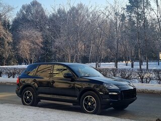 2007 Porsche Cayenne S I Рестайлинг (957), чёрный, 1700000 рублей, вид 4