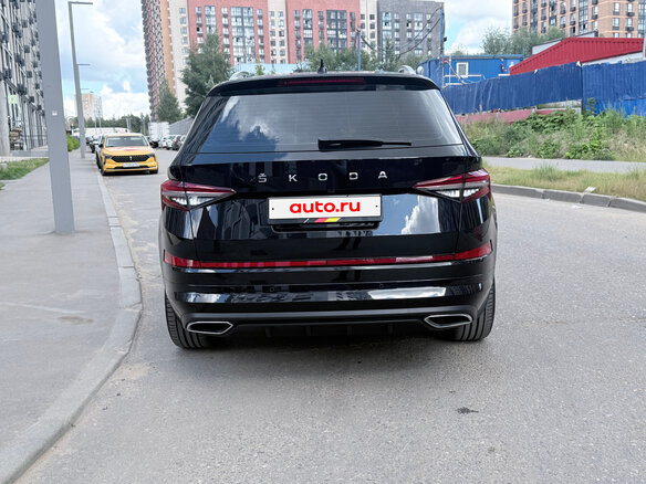 2023 Skoda Kodiaq I Рестайлинг, чёрный - вид 5