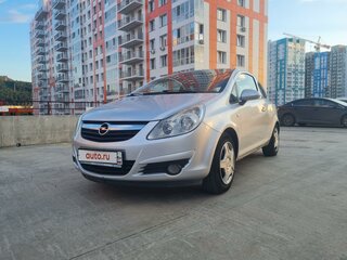 2008 Opel Corsa D, серебристый, 430000 рублей, вид 1