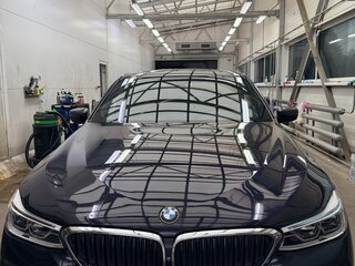 2018 BMW 6 серии Gran Turismo 630d xDrive IV (G32), чёрный, 4500000 рублей, вид 3