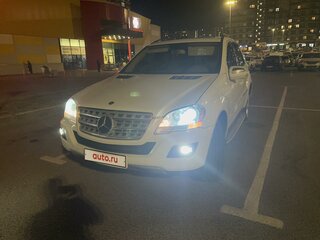 2008 Mercedes-Benz M-Класс 350 II (W164) Рестайлинг, белый, 1500000 рублей, вид 4