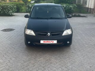2009 Renault Logan I, чёрный, 450000 рублей, вид 1