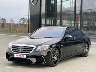 2013 Mercedes-Benz S-Класс 500 Long VI (W222, C217), чёрный, 3999000 рублей, вид 1