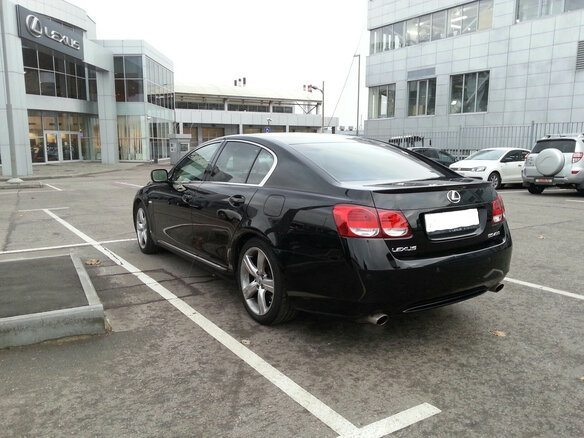 2005 Lexus GS 430 III, чёрный - вид 6