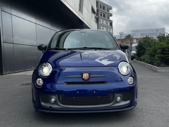 2015 Abarth 595 I, синий, 2150000 рублей - вид 1