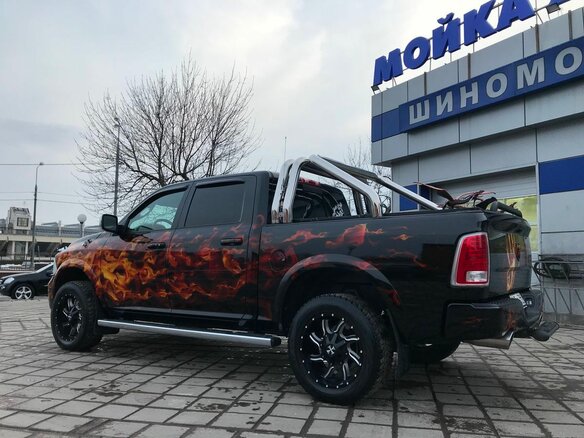 2013 Dodge RAM IV (DS/DJ), чёрный - вид 4