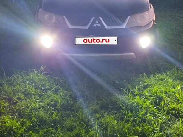 2007 Mitsubishi Outlander II, чёрный, 840000 рублей - вид 5