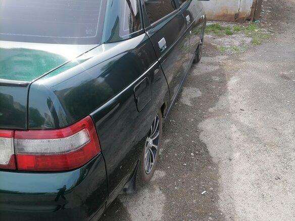 2003 Lada (ВАЗ) 2110, зелёный, 250000 рублей - вид 8