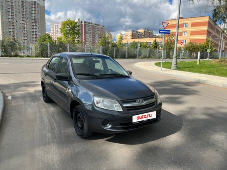 2017 Lada (ВАЗ) Granta I, серебристый, 320000 рублей, вид 2