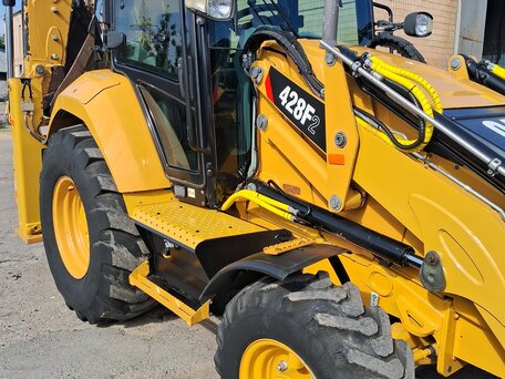 2019 Caterpillar 428F2, жёлтый, 7540000 рублей, вид 1
