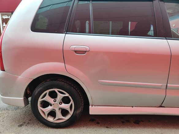 2001 Mazda Premacy I (CP), серый, 350000 рублей - вид 12