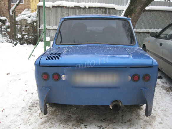1989 ЗАЗ 968 М, синий - вид 7