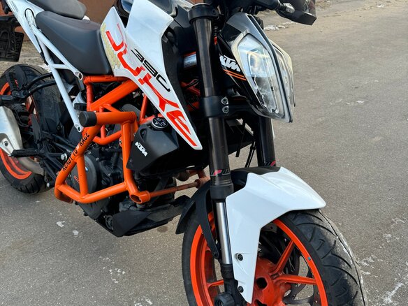 2018 KTM 390 Duke, белый, 500000 рублей - вид 6